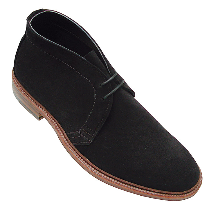 1497 Unlined Chukka Boot (Black Suede) – The Alden Shop display picture 2