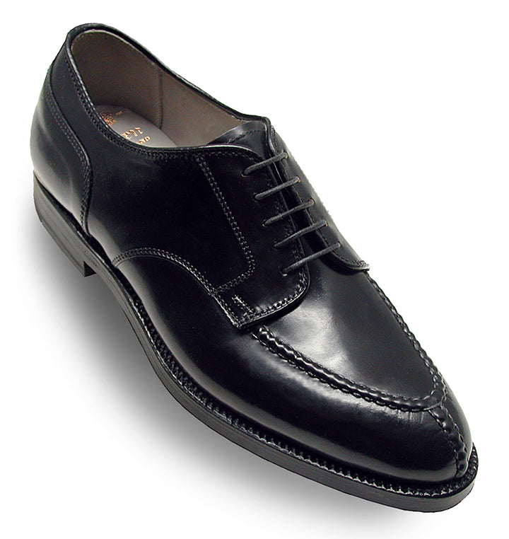 2211 Norwegian Front Blucher (Black Shell Cordovan) – The Alden Shop