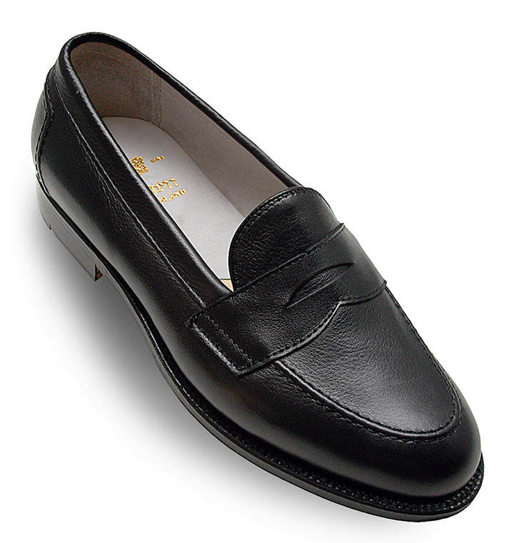 9695F Penny Loafer Flex Welt (Soft Black Calf) – The Alden Shop display picture 3