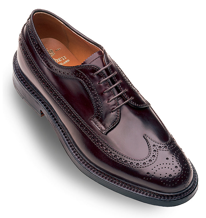 Alden 975 Longwing Blucher (Color 8 Shell Cordovan)