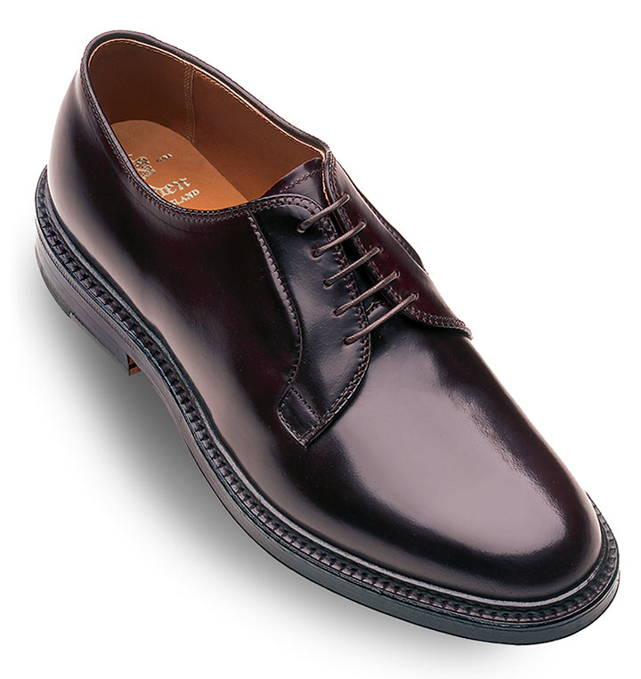 990 Plain Toe Blucher (Color 8 Shell Cordovan) – The Alden Shop display picture 2