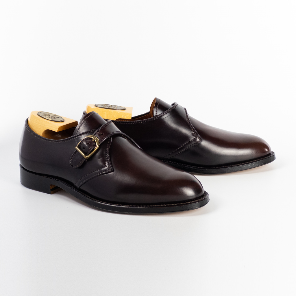 Alden double 2025 monk strap