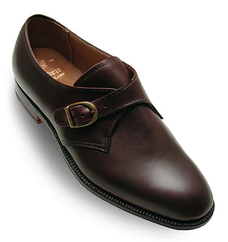 burgundy monk strap dress shoes Gio Burgundy Leather Monk Strap Shoes
