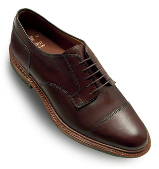 2172C Straight Tip Blucher (Dark Brown Calfskin)