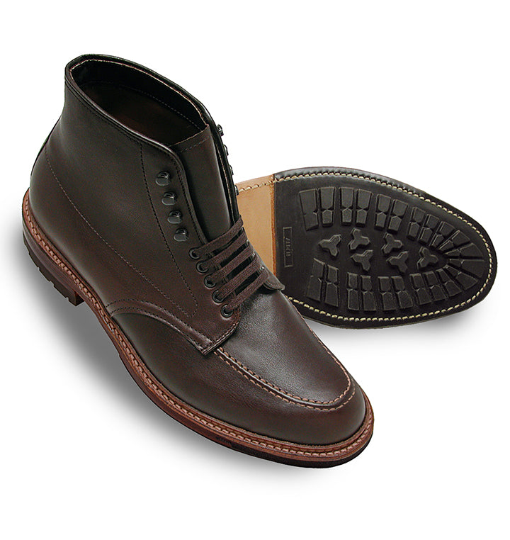 4012HC Mocc Toe Boot (Brown Soft Calf) – The Alden Shop