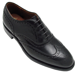 903 Wing Tip Bal Oxford (Black Calf)