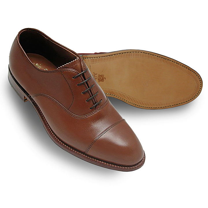 9062 Straight Tip Bal Oxford (Burnished Tan Calf) – The Alden Shop
