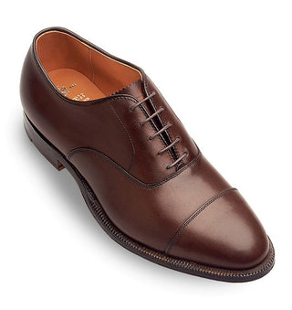 920 Straight Tip Bal Oxford (Dark Brown Calf)