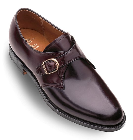 954 Plain Toe Monk Strap (Color 8 Shell Cordovan) – The Alden Shop