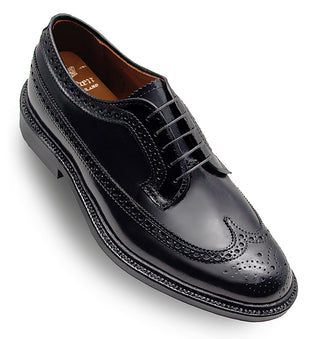 9751 Long Wing Blucher (Black Shell Cordovan)