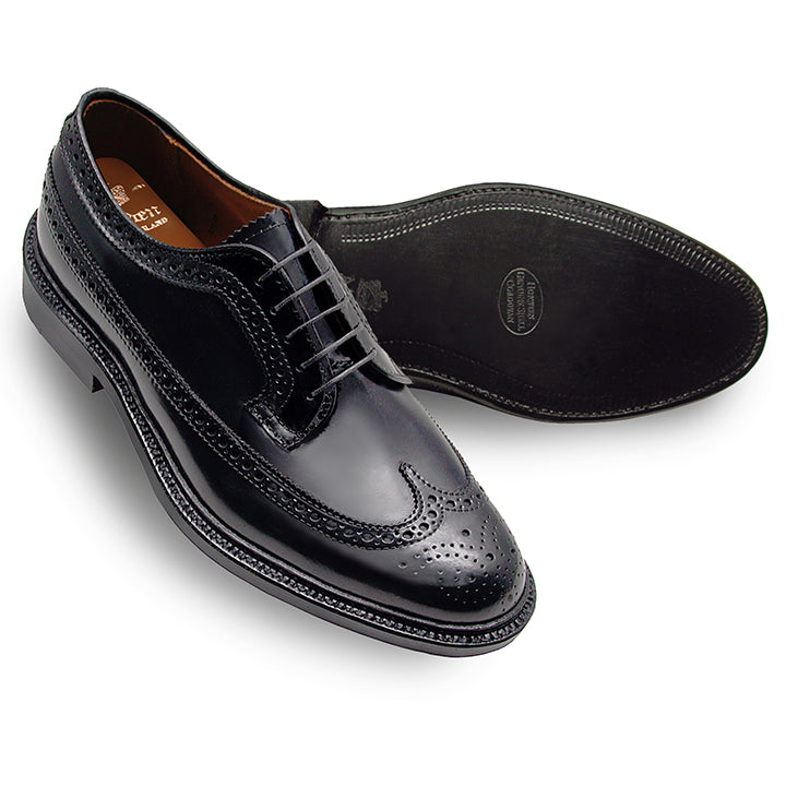 9751 Long Wing Blucher (Black Shell Cordovan) – The Alden Shop