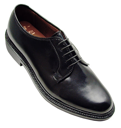 ALDEN 9410 Size 10 Brown Pebble Grain Leather Lace Up Lace Up Shoes