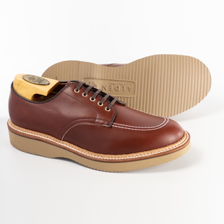 D2614 Mocc Toe Shoe (Brown Work Boot Leather)