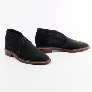 1497 Unlined Chukka Boot (Black Suede)