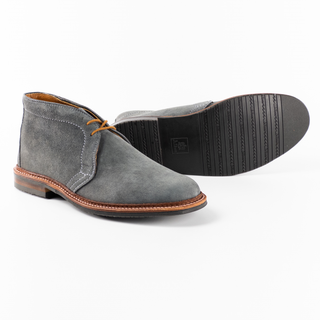 1592L Chukka Boot Lead Gray Suede