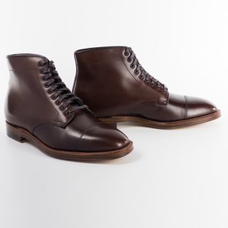 3912 Straight Tip Boot Dark Brown Calf