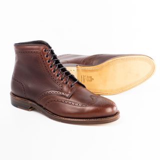 44692 Wing Tip Boot (Brown Chromexcel) – The Alden Shop 44692 Wing Tip Boot (Brown Chromexcel) – The Alden Shop