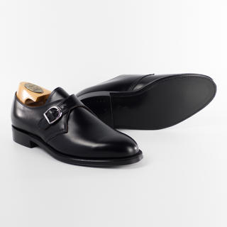 Plain toe 2025 double monk strap