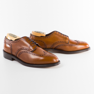Burnished 2025 tan shoes