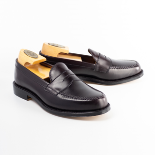 984 Leisure Handsewn Penny Loafer LHS (Burgundy Calf)