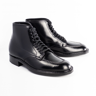 A1902HC Handsewn Mocc Toe Boot (Black Shell Cordovan) – The Alden Shop A1902HC Handsewn Mocc Toe Boot (Black Shell Cordovan) – The Alden Shop