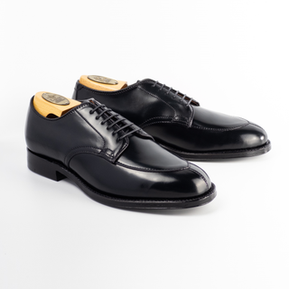 D6617 Algonquin V-Tip Blucher (Black Shell Cordovan) – The Alden Shop D6617 Algonquin V-Tip Blucher (Black Shell Cordovan) – The Alden Shop