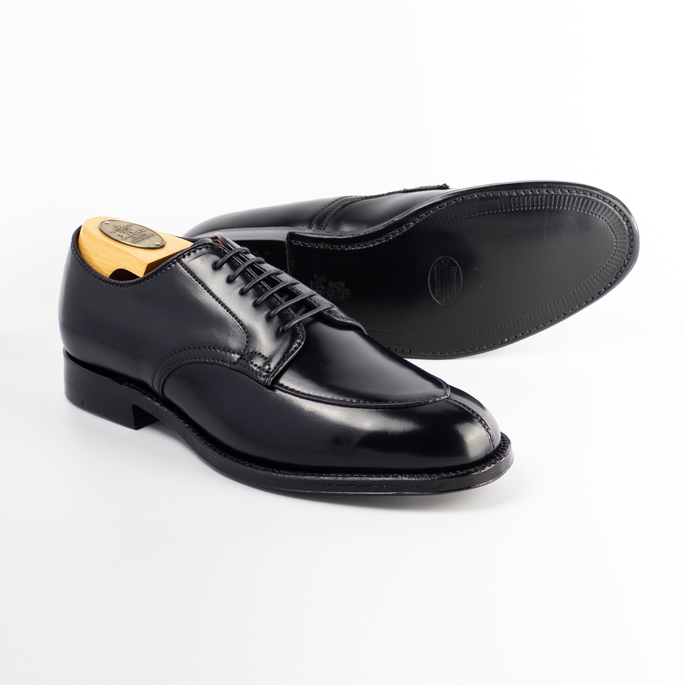 D6617 Algonquin V-Tip Blucher (Black Shell Cordovan) – The Alden Shop