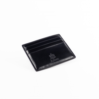 Alden Card Case (Black Shell Cordovan) – The Alden Shop Alden Card Case (Black Shell Cordovan) – The Alden Shop